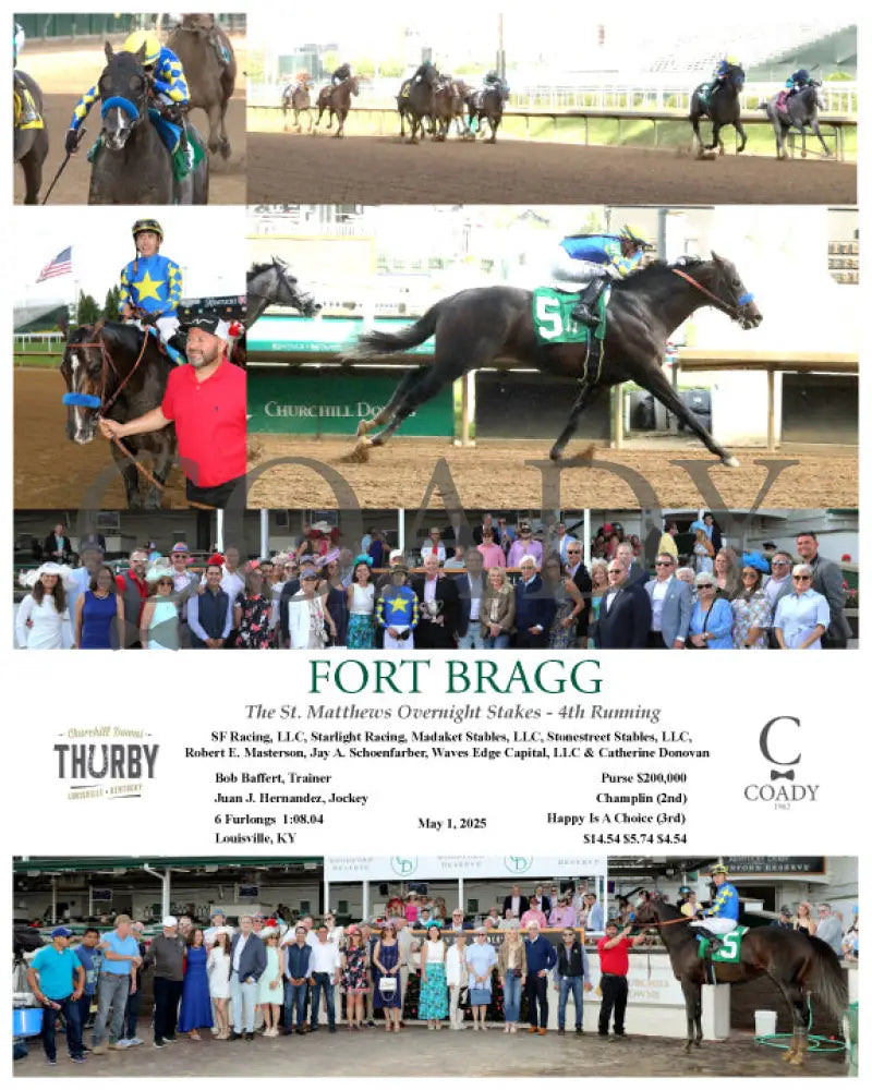 FORT BRAGG - The St. Matthews Overnight Stakes - 05-01-25 - R11 - CD Churchill Downs