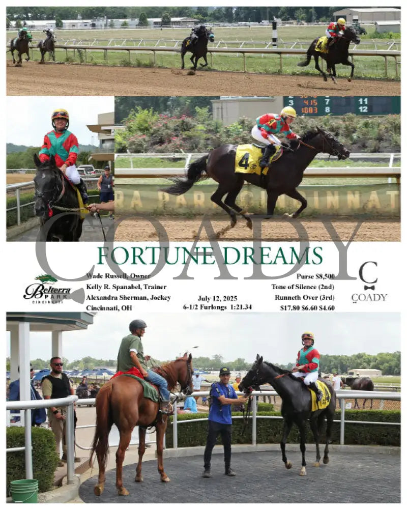 FORTUNE DREAMS - 071225 - Race 03 - BTP Indiana Grand