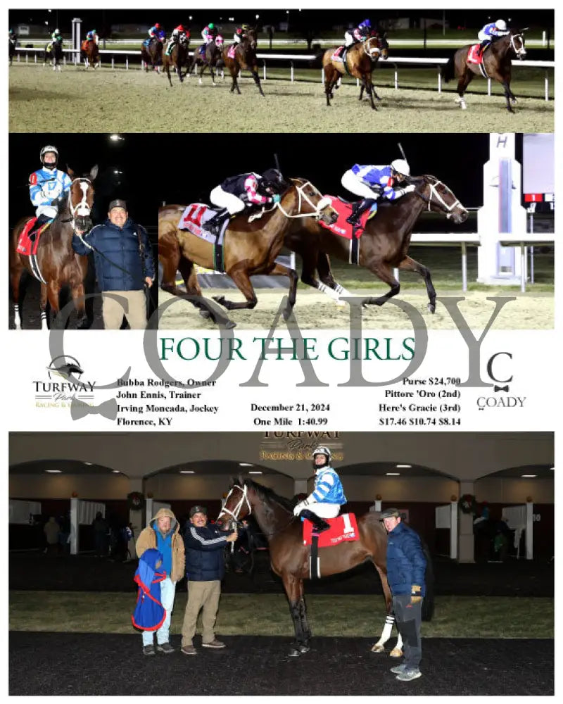 Four The Girls - 12-21-24 R02 Tp Turfway Park