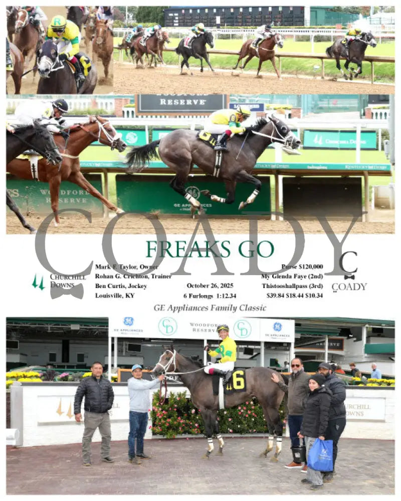 FREAKS GO - 10-26-25 - R04 - CD Keeneland