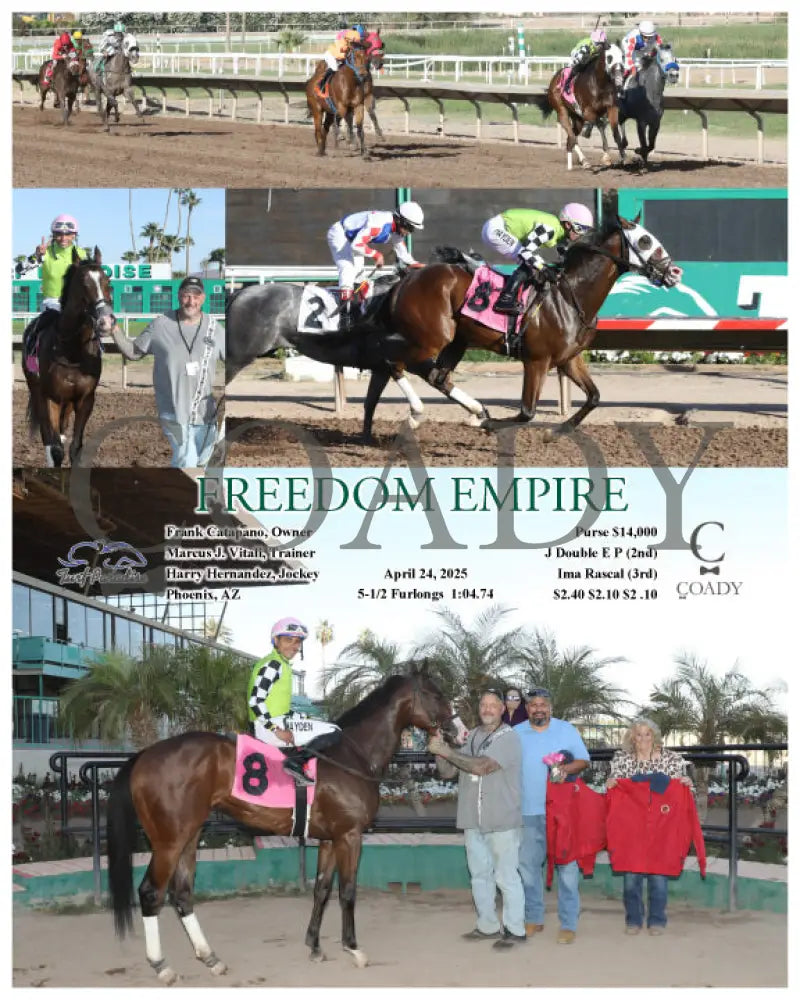 FREEDOM EMPIRE - 04-24-25 - R09 - TUP Turf Paradise