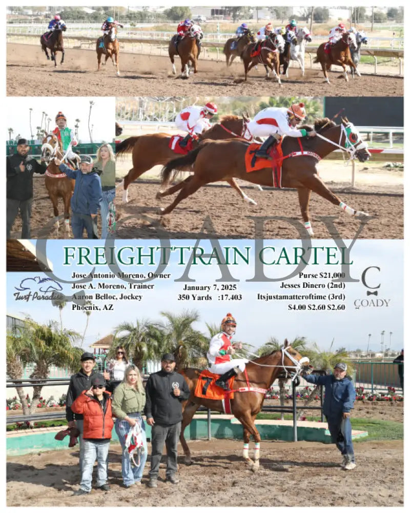 Freighttrain Cartel - 01-07-25 R02 Tup Turf Paradise