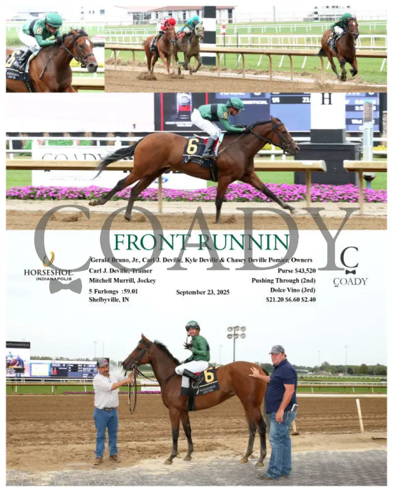 FRONT RUNNIN - 09-23-25 - R08 - IND Indiana Grand