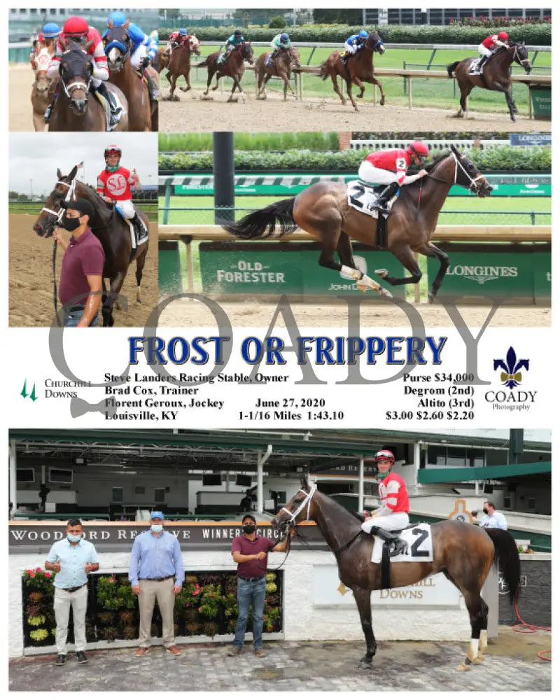 Frost Or Frippery - 06-27-20 R02 Cd Churchill Downs