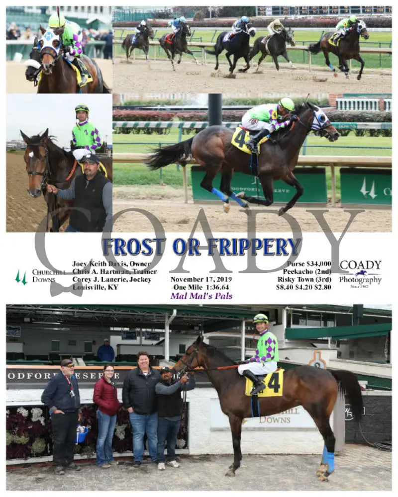 Frost Or Frippery - 11-17-19 R05 Cd Churchill Downs