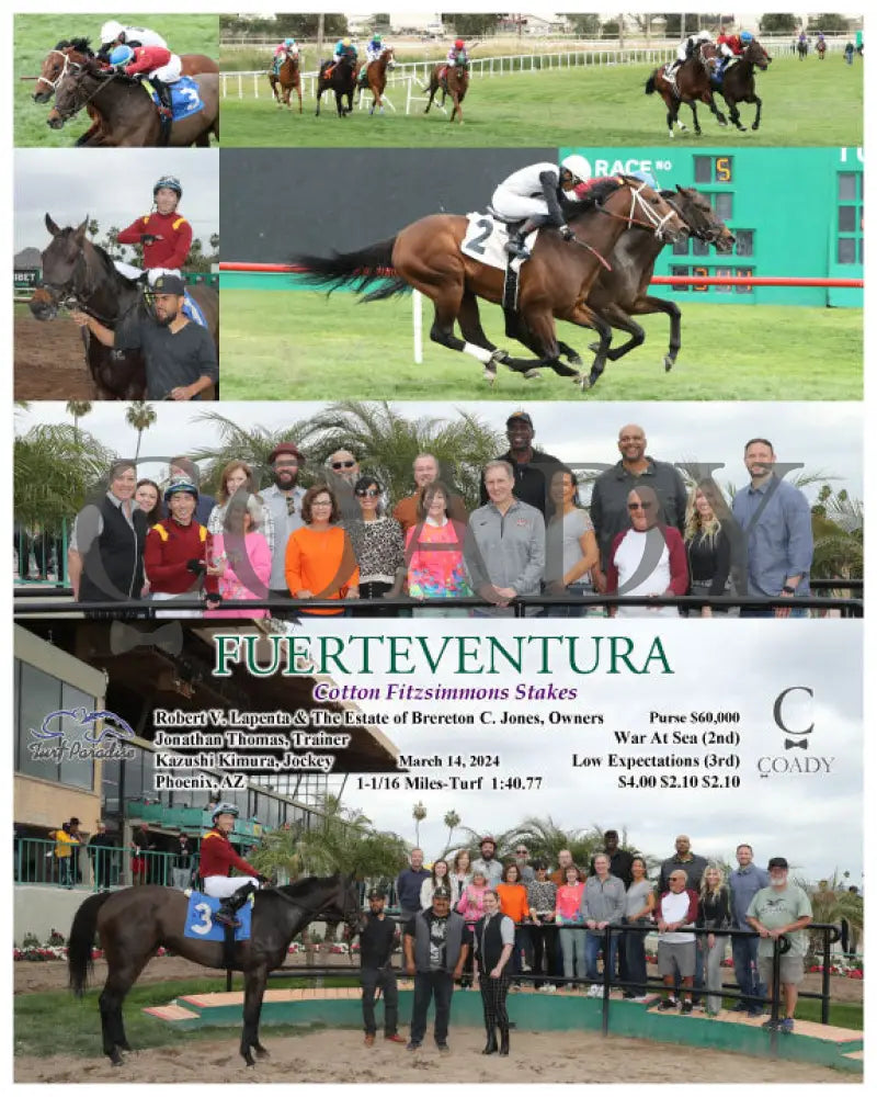 Fuerteventura - Cotton Fitzsimmons Stakes 03 - 14 - 24 R05 Tup Turf Paradise