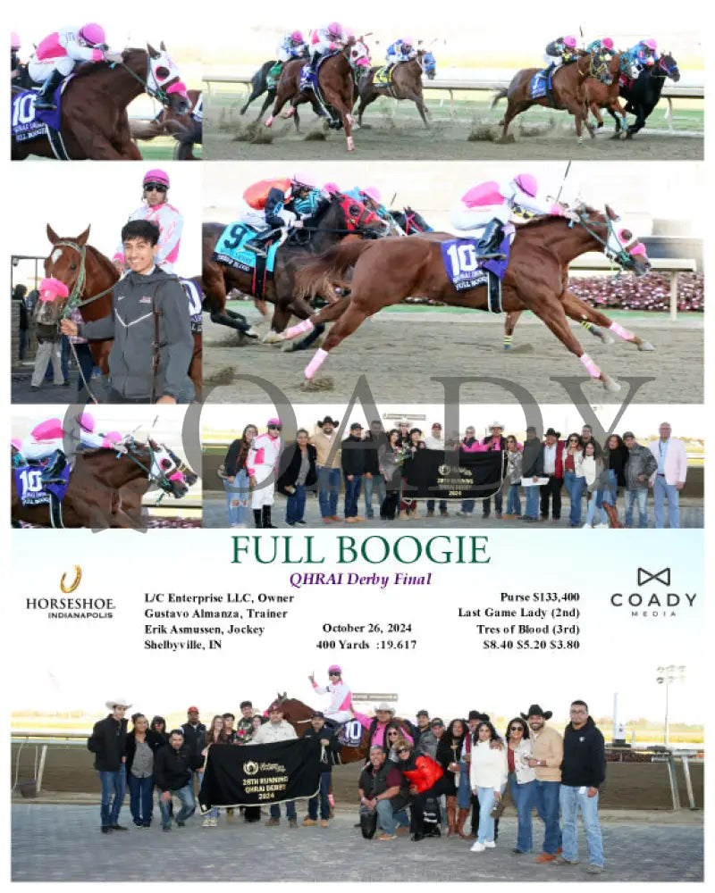 Full Boogie - 102624 Race 11 Ind Indiana Grand