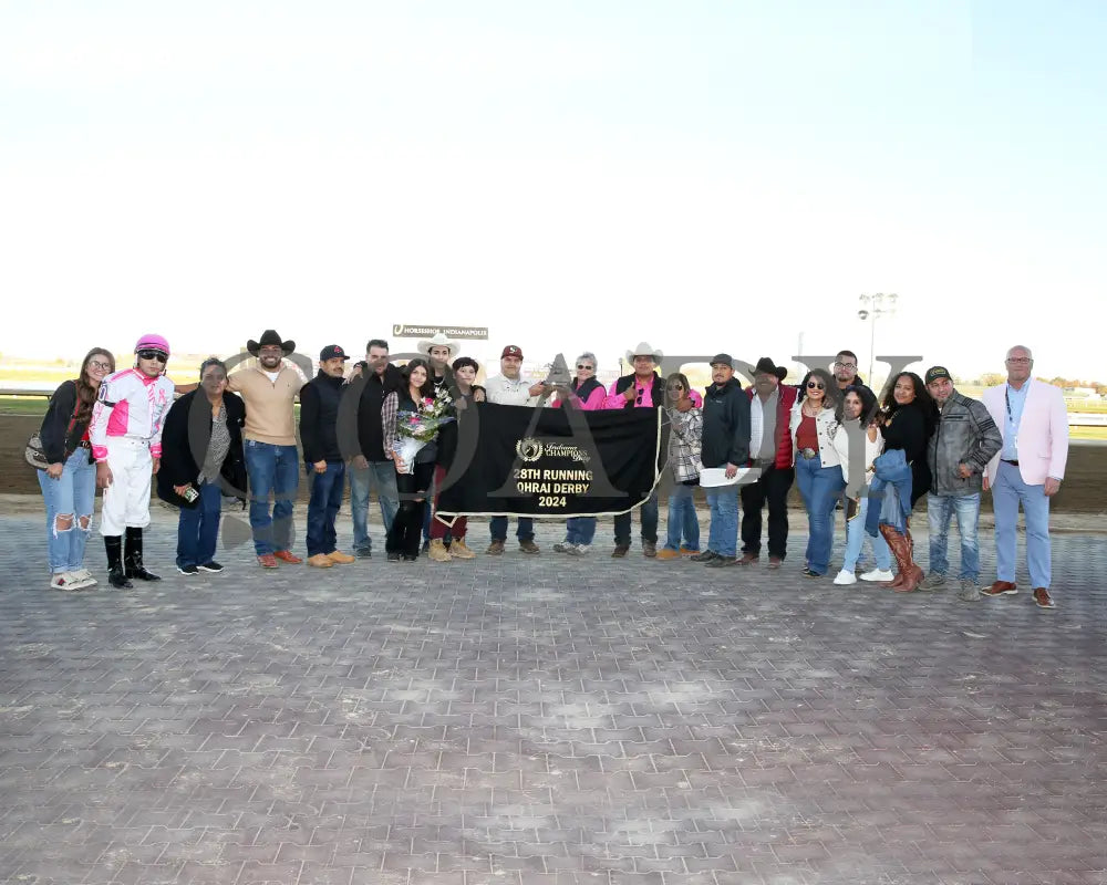 Full Boogie - Qhrai Derby Final 10-26-24 R11 Horseshoe Indiana Presentation 01 Sammantha Pagels