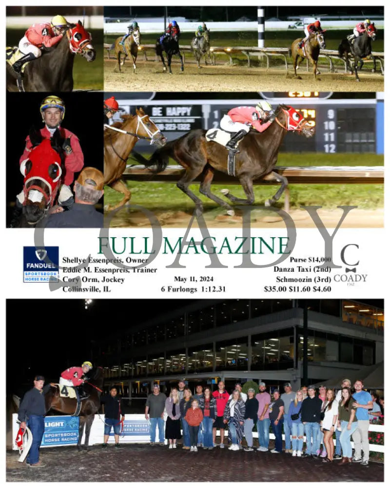 Full Magazine - 05-11-24 R06 Fan Fanduel Sportsbook Horse Racing