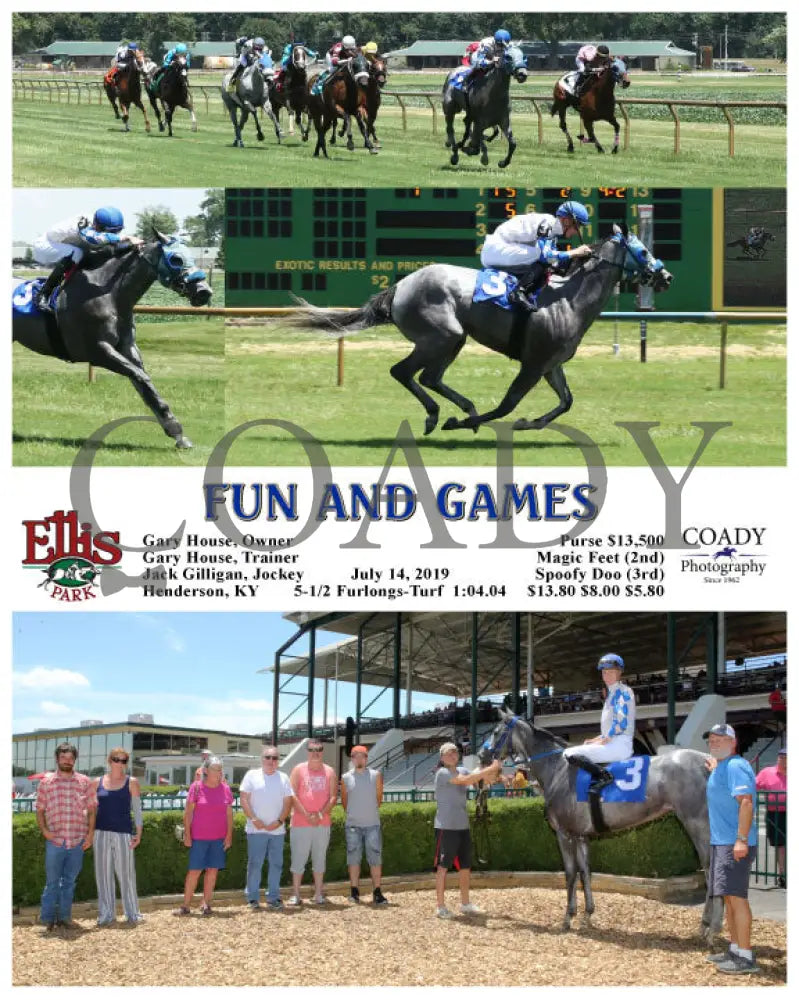 Fun And Games - 07-14-19 R01 Elp Ellis Park