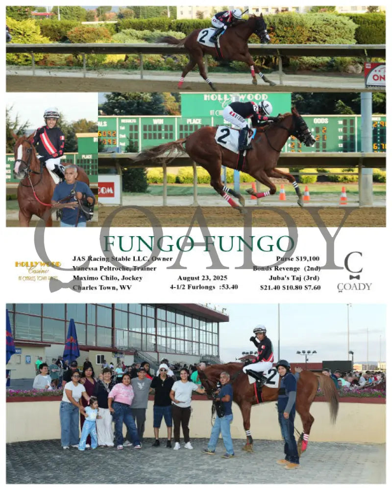FUNGO FUNGO - 08-23-25 - R01 - CT Hollywood Casino at Charles Town Races