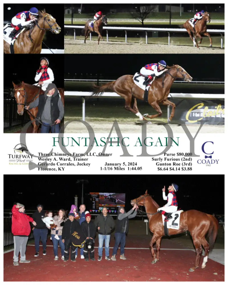Funtastic Again - 01-05-24 R08 Tp Turfway Park