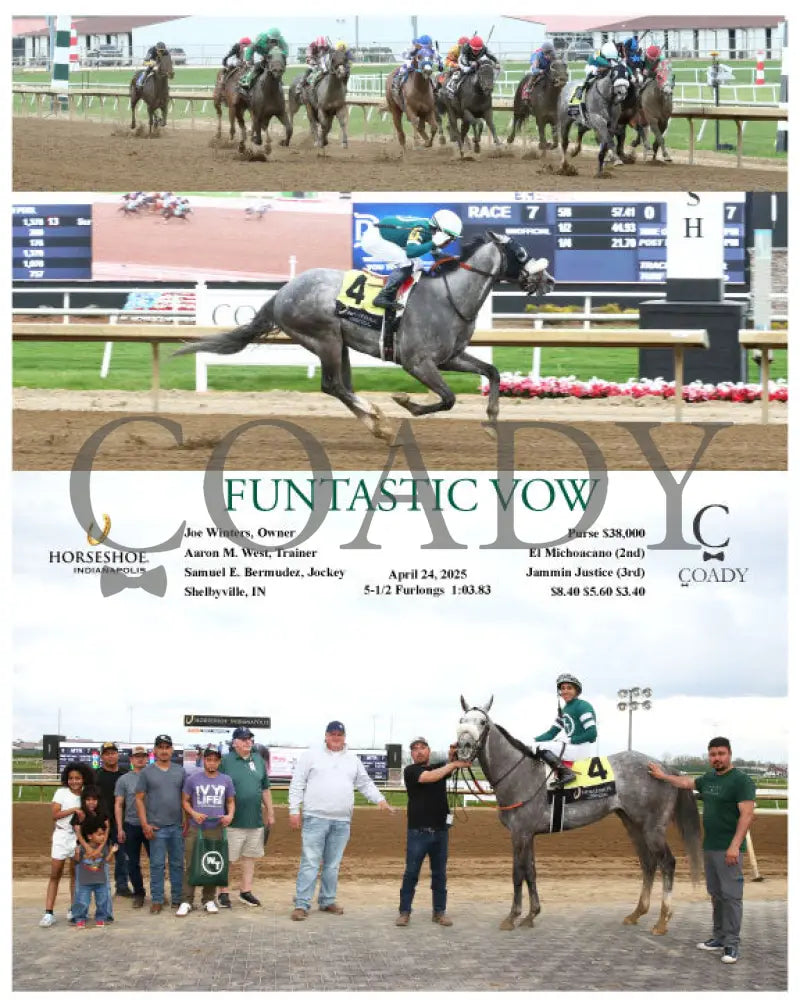 FUNTASTIC VOW - 04-24-25 - R07 - IND Indiana Grand