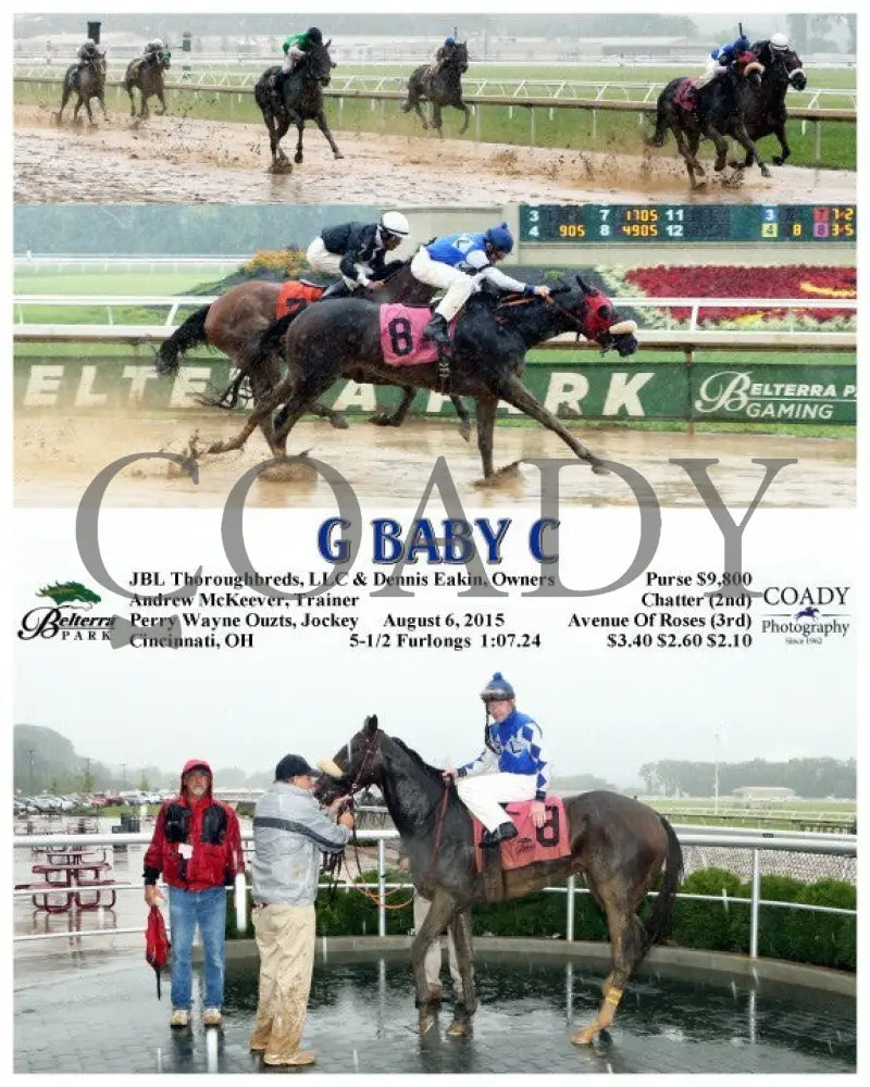 G Baby C - 080615 Race 04 Btp Belterra Park