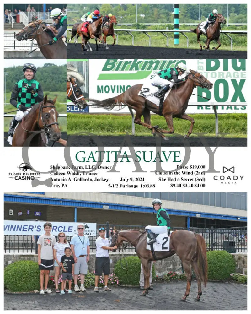 Gatita Suave - 07-09-24 R05 Pid Presque Isle Downs