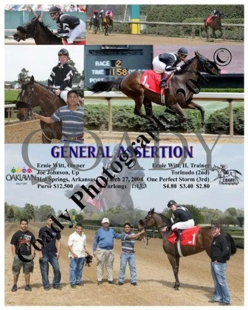 General Assertion - 3 27 2008 Oaklawn Park