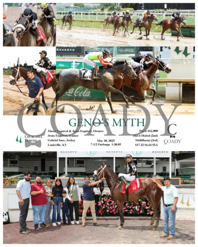 GENO’S MYTH - 05-30-25 - R05 - CD Churchill Downs