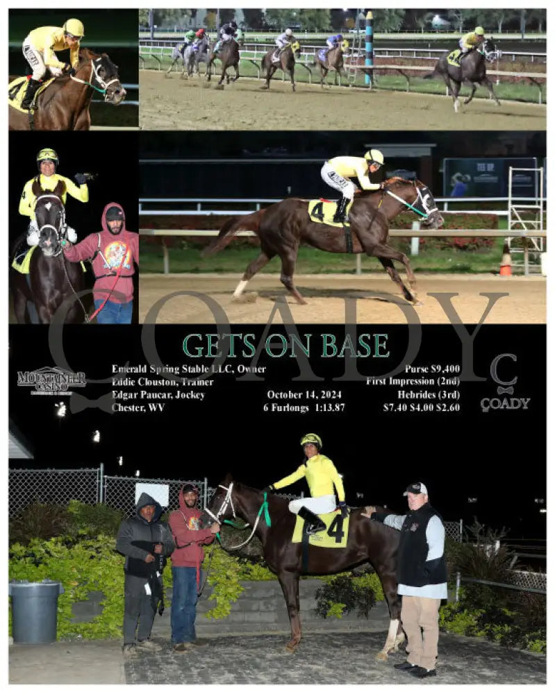 Gets On Base - 10-14-24 R03 Mnr Mountaineer Park