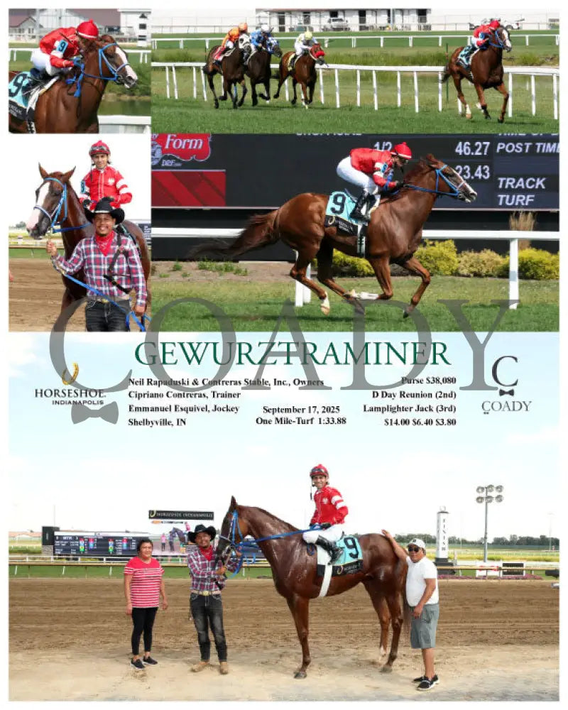 GEWURZTRAMINER - 09-17-25 - R03 - IND Indiana Grand