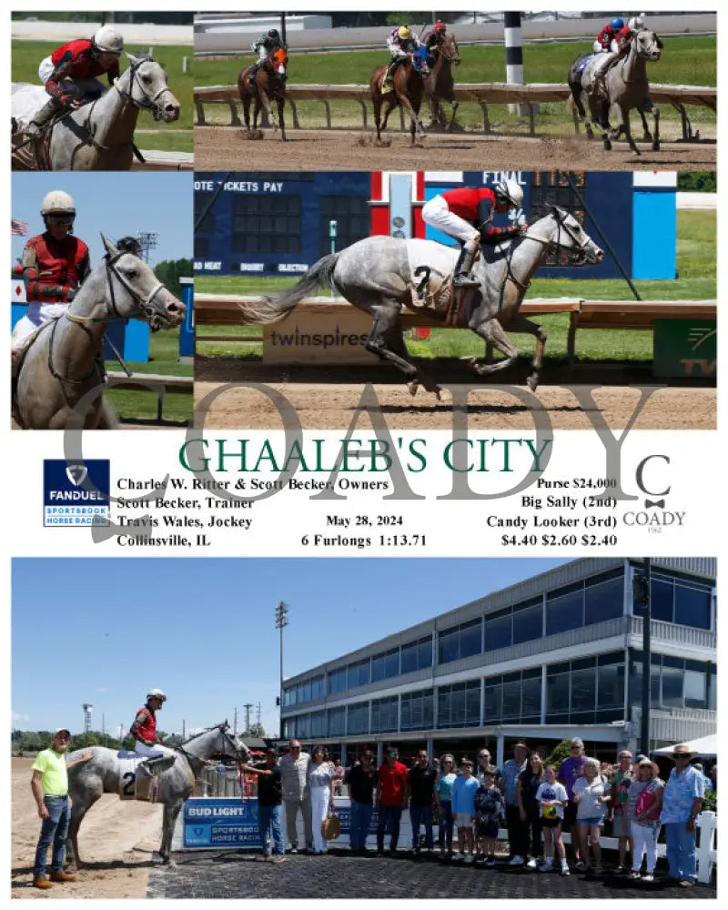 Ghaaleb’s City - 05-28-24 R04 Fan Fanduel Sportsbook Horse Racing