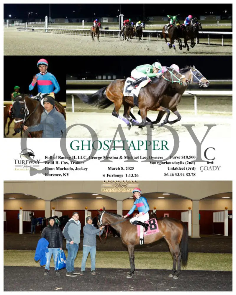 GHOSTTAPPER - 03-08-25 - R09 - TP Turfway Park