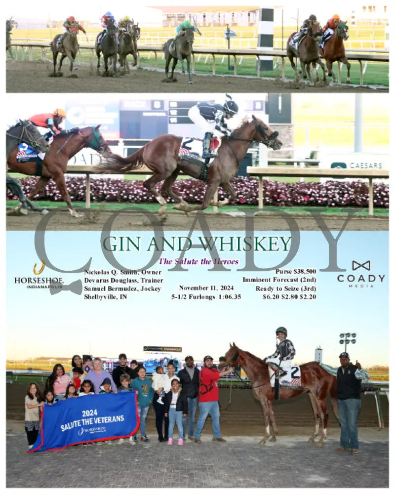 Gin And Whiskey - The Salute The Heroes 11-11-24 R08 Ind Indiana Grand