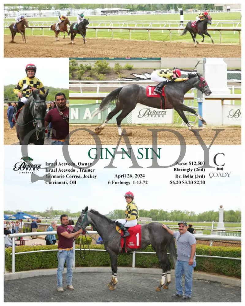 Gin N Sin - 04-26-24 R02 Btp Belterra Park