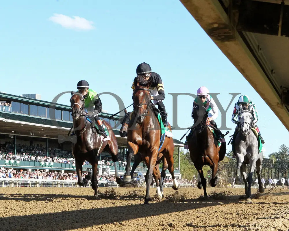 GIN GIN - The Juddmonte Spinster G1 - 70th Running - 10-05-25 - R09 - KEE - Under Rail First Pass 01 Keeneland