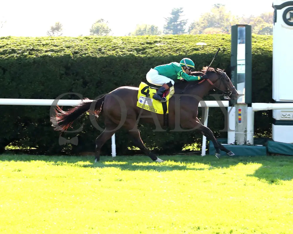 Gina Romantica - 100524 Race 08 Kee The First Lady G1 Finish 01 Keeneland