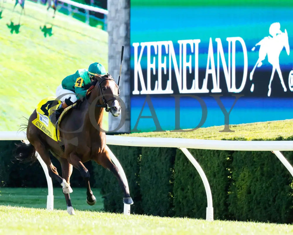 Gina Romantica - 100524 Race 08 Kee The First Lady G1 Finish 03 Keeneland
