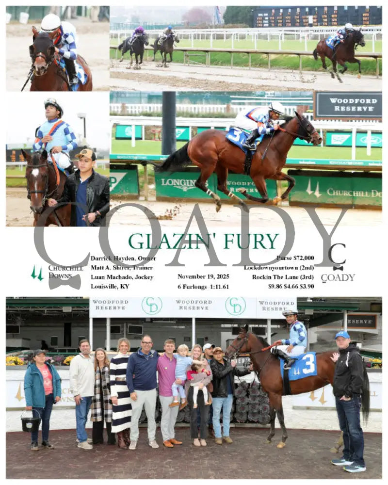 GLAZIN' FURY - 11-19-25 - R06 - CD - Coady Media - Kurtis Coady Photography