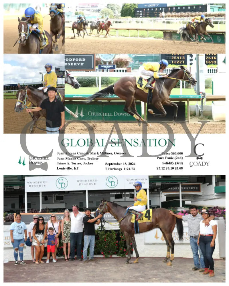 Global Sensation - 09-18-24 R06 Cd Churchill Downs
