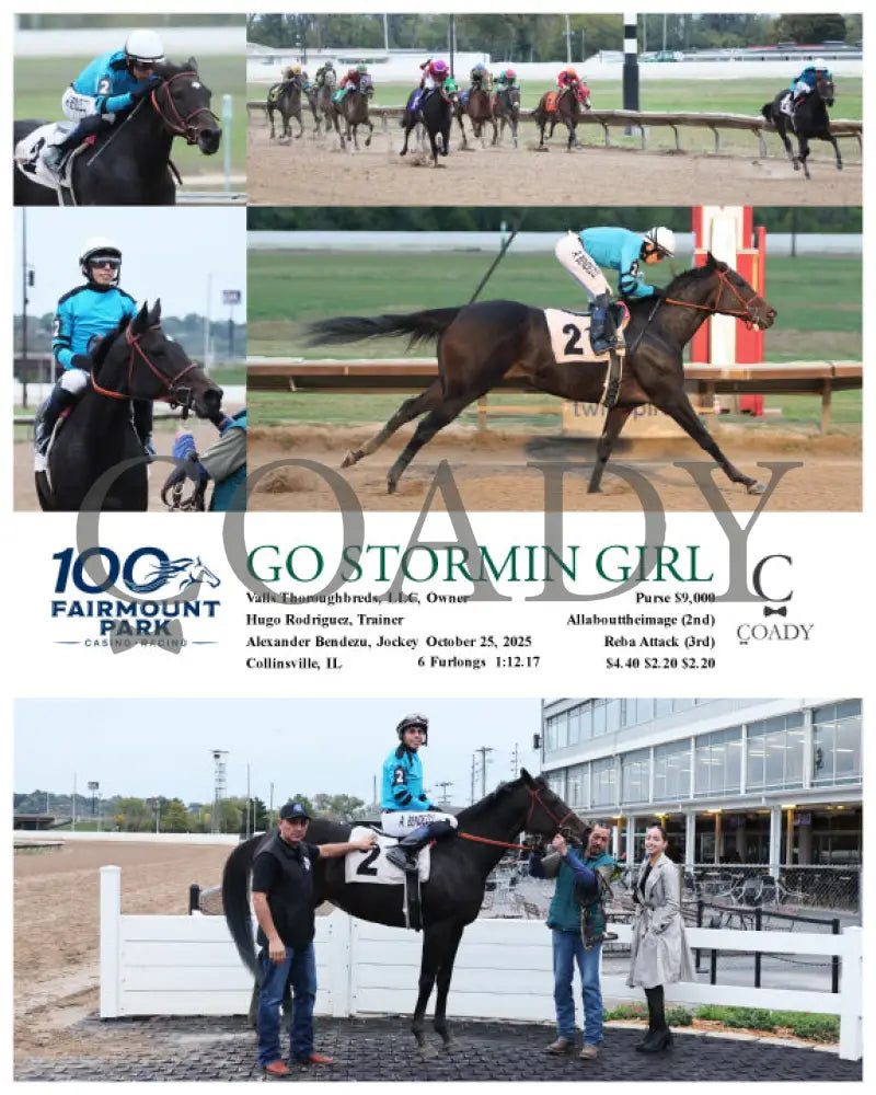 GO STORMIN GIRL - 10-25-25 - R08 - FP Fanduel Sportsbook Horse Racing