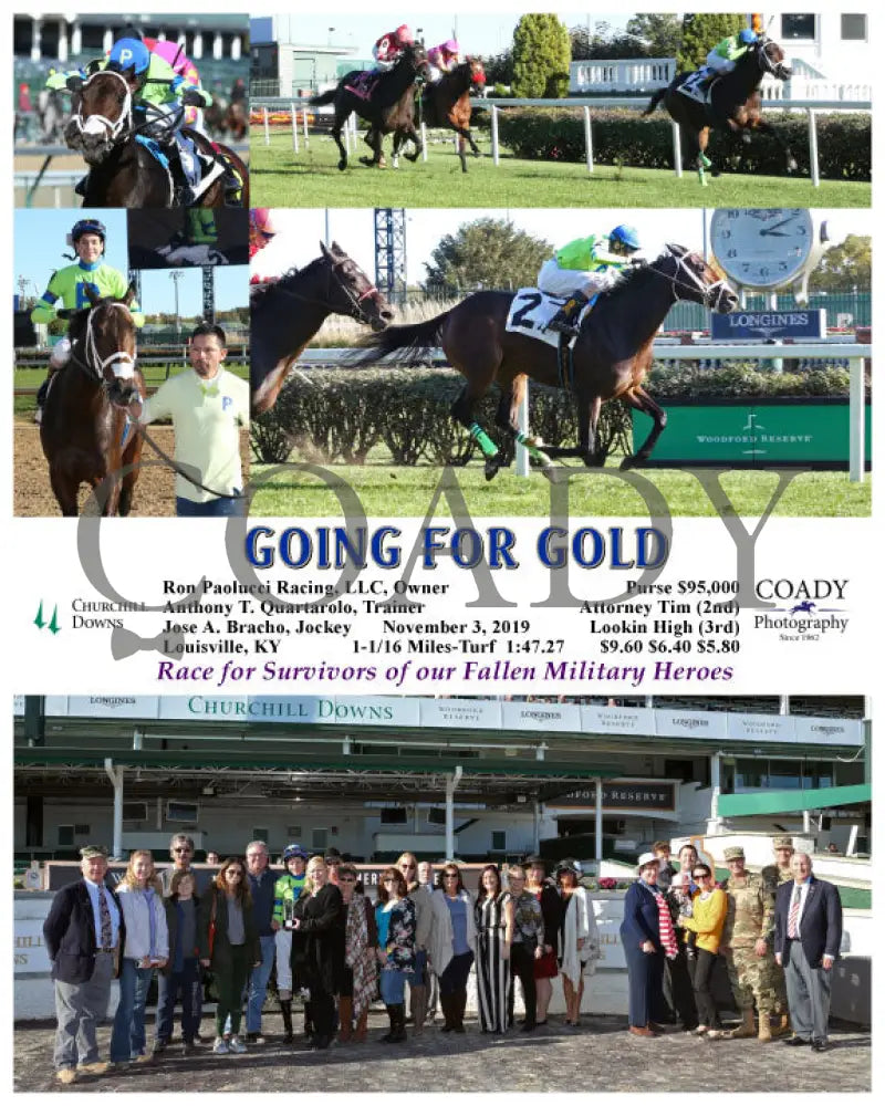 Going For Gold - 11-03-19 R05 Cd Group Churchill Downs