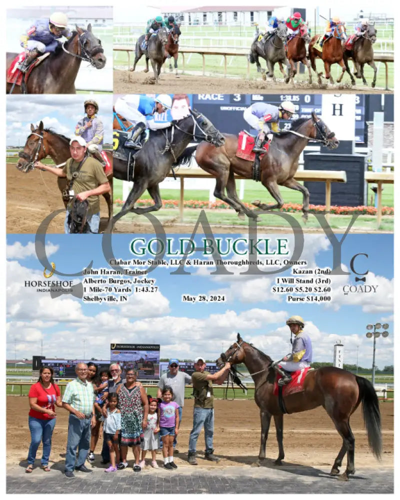 Gold Buckle - 05-28-24 R03 Ind Indiana Grand