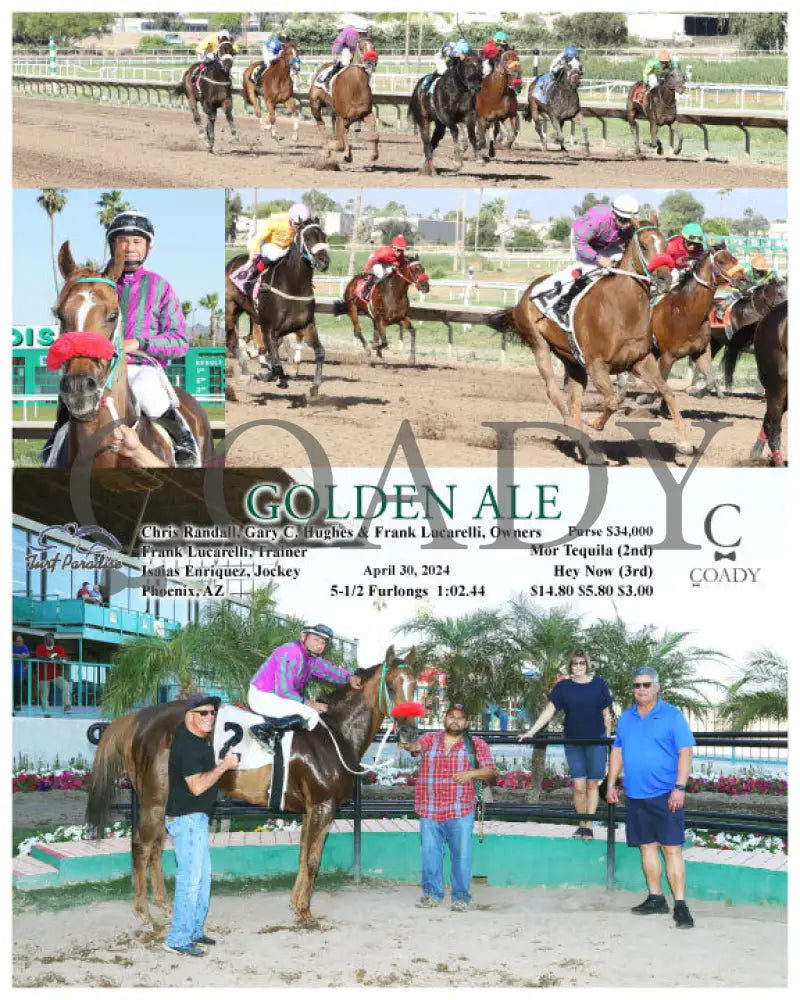 Golden Ale - 04-30-24 R08 Tup Turf Paradise