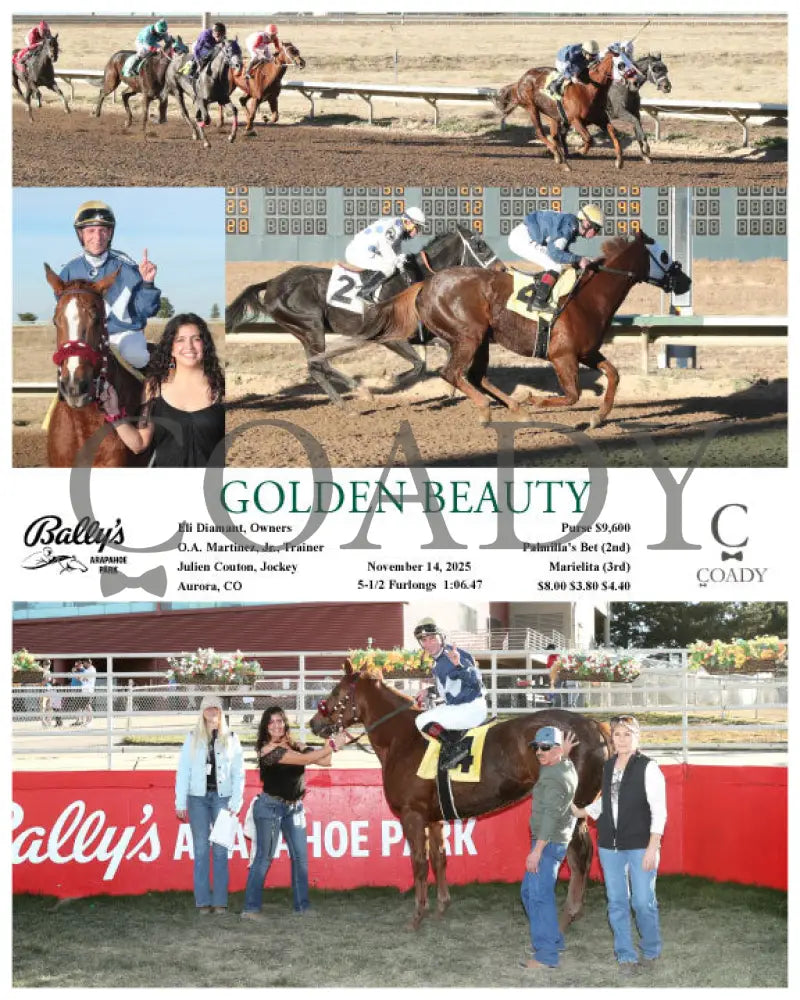 GOLDEN BEAUTY - 11-14-25 - R08 - ARP - Coady Media - Kurtis Coady Photography