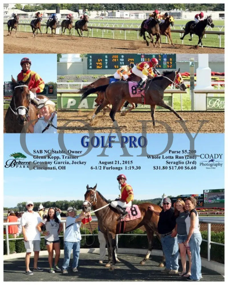 Golf Pro - 082115 Race 06 Btp Belterra Park