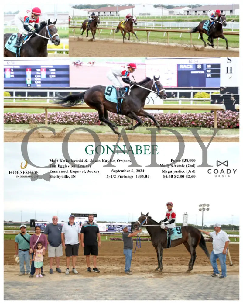 Gonnabee - 09-06-24 R08 Ind Indiana Grand