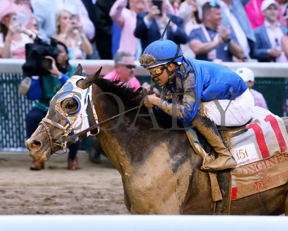 GOOD CHEER - The Longines Kentucky Oaks G1 - 151st Running - 05-02-25 - R11 - CD - Inside Finish 04 Churchill Downs