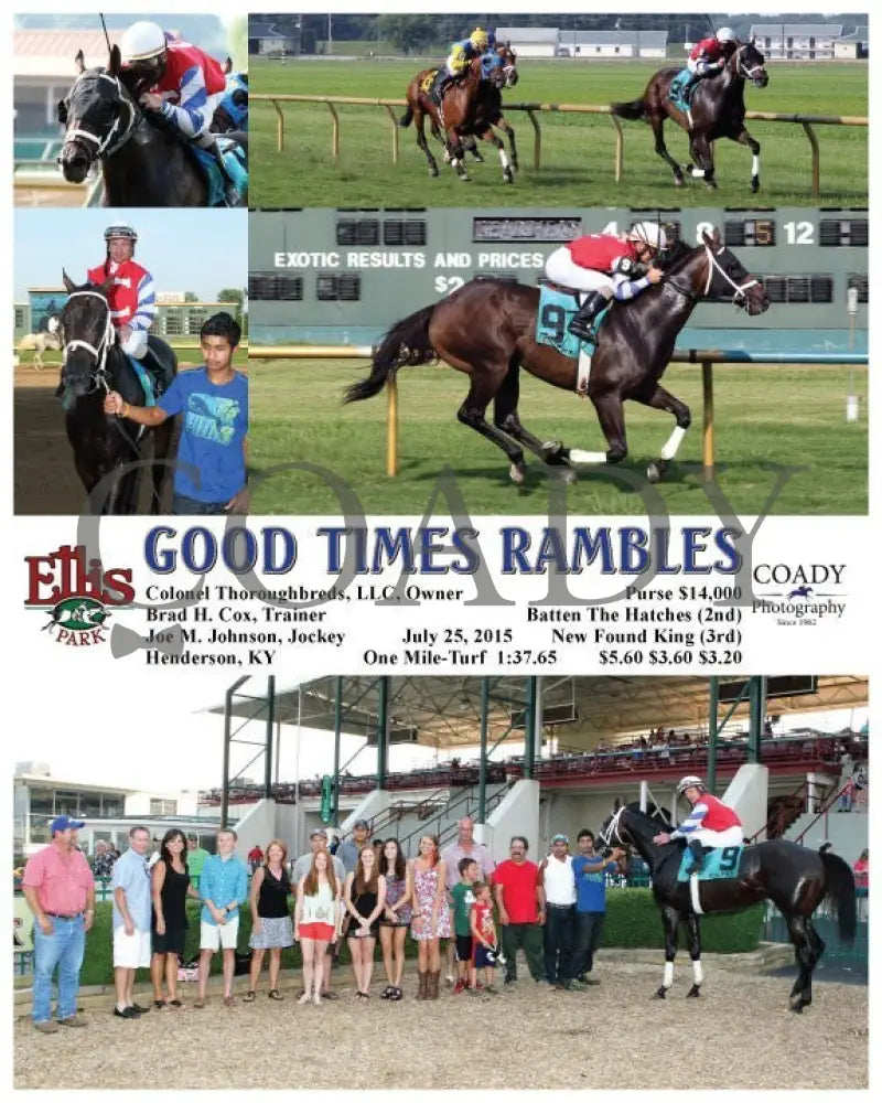 Good Times Rambles - 072515 - Race 09 - ELP - Coady Media - Kurtis Coady Photography