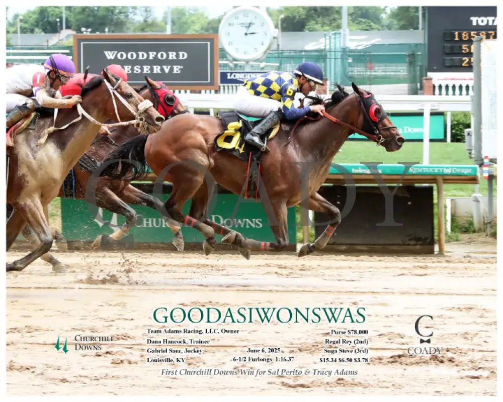 GOODASIWONSWAS - 06-06-25 - R05 - CD - A Churchill Downs