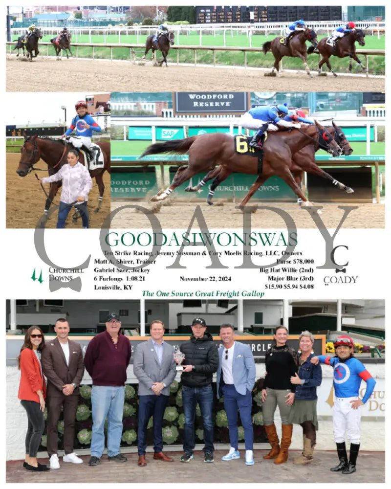 Goodasiwonswas - 11-22-24 R02 Cd Group Churchill Downs
