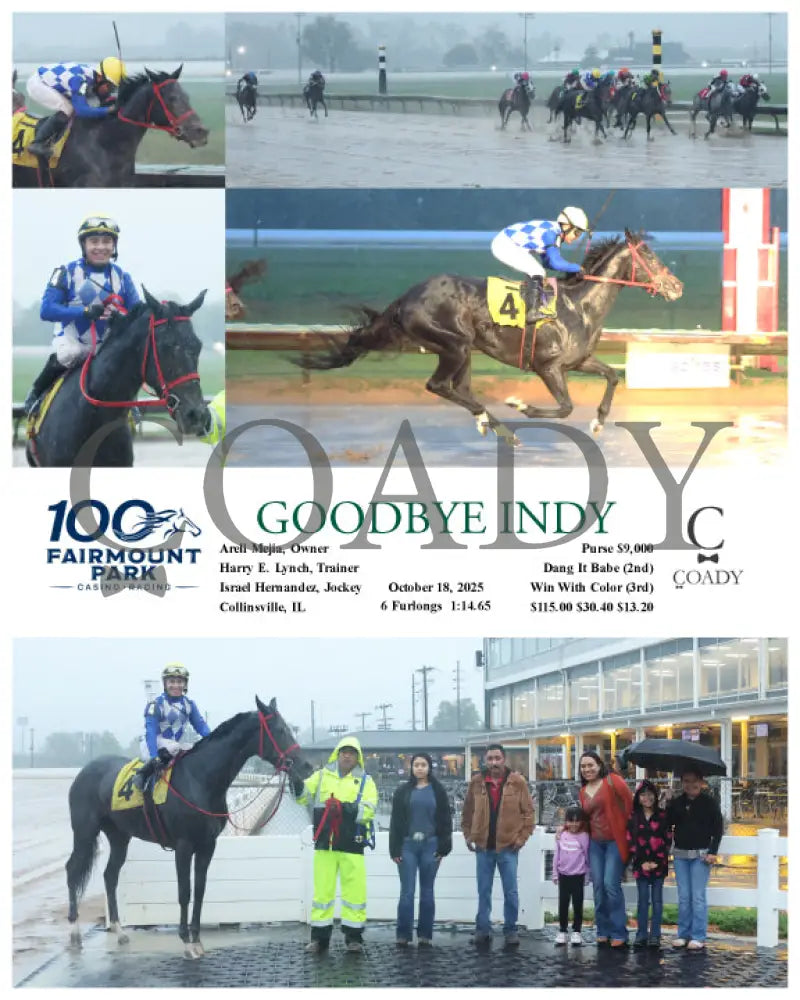 GOODBYE INDY - 10-18-25 - R08 - FP Fanduel Sportsbook Horse Racing