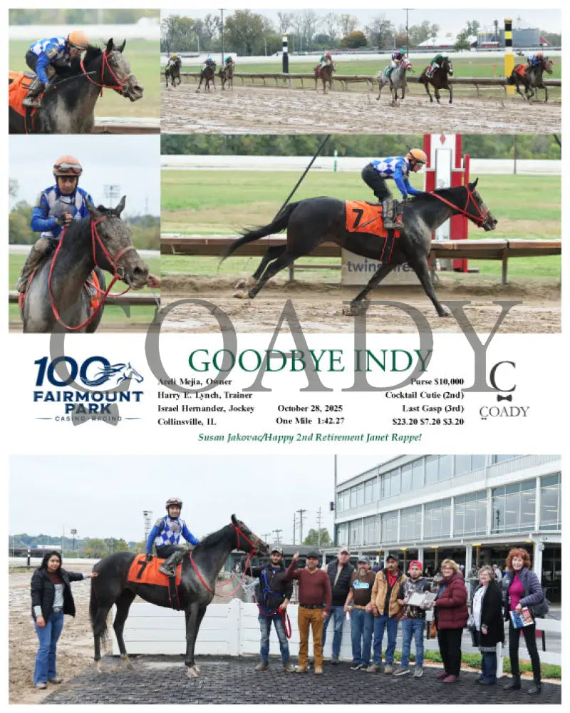 GOODBYE INDY - 10-28-25 - R04 - FP Fanduel Sportsbook Horse Racing