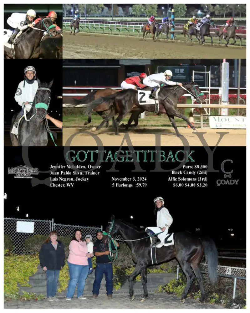 Gottagetitback - 11-03-24 R05 Mnr Mountaineer Park