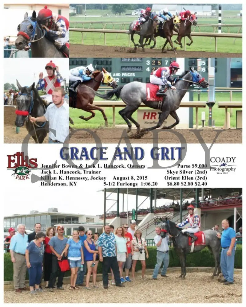 Grace And Grit - 080815 Race 01 Elp Ellis Park