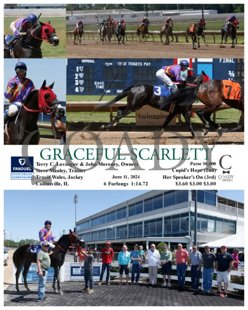 Graceful Scarlett - 06-11-24 R05 Fan Fanduel Sportsbook Horse Racing