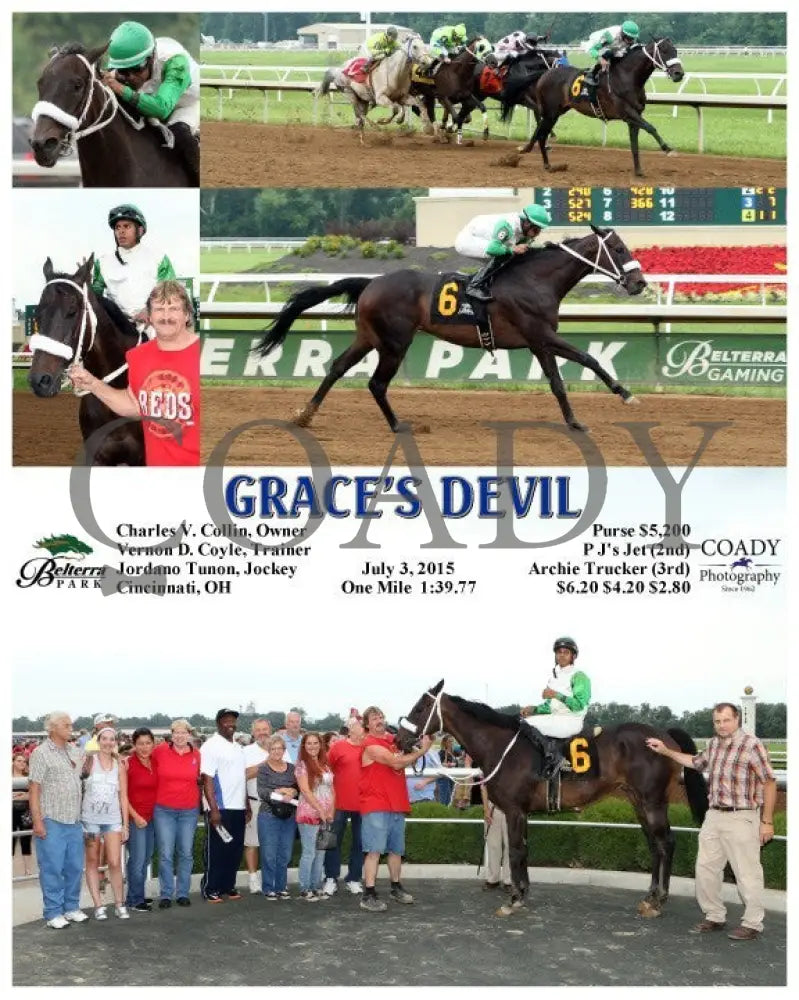Grace’s Devil - 070315 Race 05 Btp Belterra Park