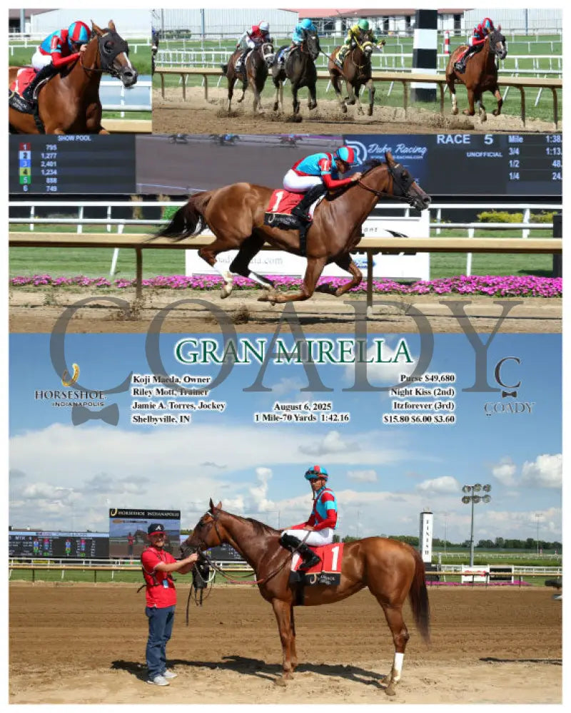 GRAN MIRELLA - 08-06-25 - R05 - IND Indiana Grand